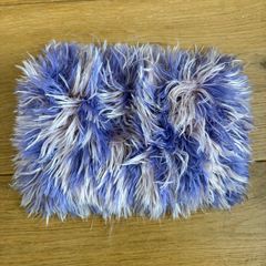 Hand knit snood scarf