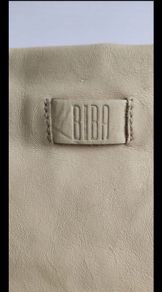BIBA Genuine Leather Bag & Wristlet