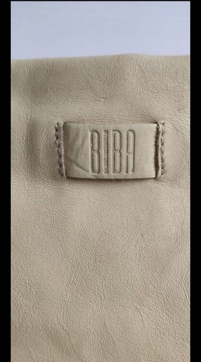 BIBA Genuine Leather Bag & Wristlet