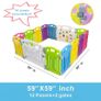 Baby Playpen for Crawling with Barrier Image 6