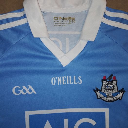 Kids (9-10 Years) Dublin GAA Jersey Shirt Gaelic Football Hurling  Baile Atha Cliath Dubs Blue Youths Childs Childrens Kids Boys Girls