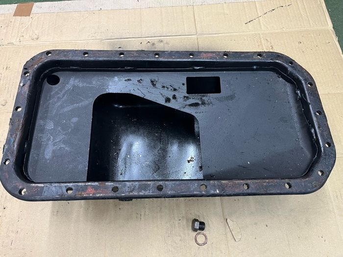 Land Rover Series oil sump