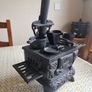 Mini Crescent CAST IRON Stove/Oven with stove items Image 3
