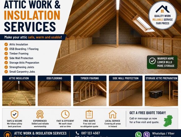 Attic Insulation and Flooring Services