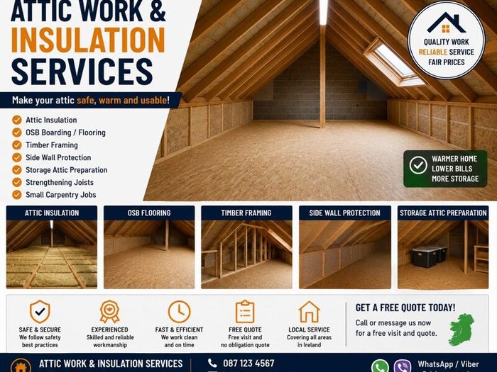Attic Insulation and Flooring Services