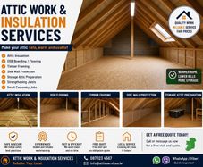 Attic Insulation and Flooring Services