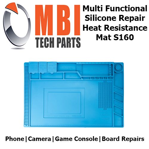Phone Repair Magnetic Heat Resistant Silicone Working Mat Anti Static S160