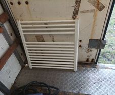 White towel radiator rad
