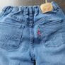 As New - Size: Age 7/8 - A Beautiful Pair of Girls Levis Jeans with Adjustable Waistband Both Sides - Extremely Soft Fabric - Cost 40 Dollars Image 2