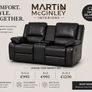 New Larson Full Leather Recliners Free Delivery Image 9