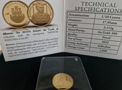 Michael Collins: A Nations Destiny Coin