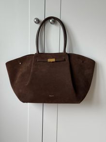 DeMellier New York Brown Mocha Suede Bag