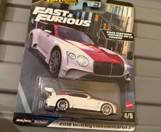Hot Wheels F&F Bentley Continental GT3