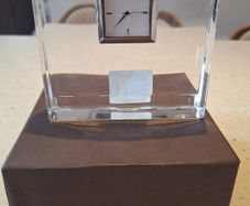 Waterford Crystal John Rocha Geo Small Clock