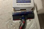 Soft Roller Brush Head For Dyson V7 V8 V10 V11 SV12 V15 Cordless Stick Vacuum Cleaners Parts Hardwood Floor Attachment