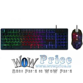Tactus Rainbow Keyboard & Mouse Gaming Combo K13