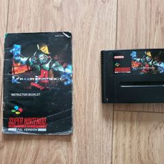 SNES Killer Instinct Game and Instruction Manual