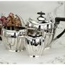 Antique Silver Plated Ornate Edwardian Tea Set Image 2