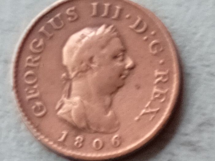1806 George III Farthing