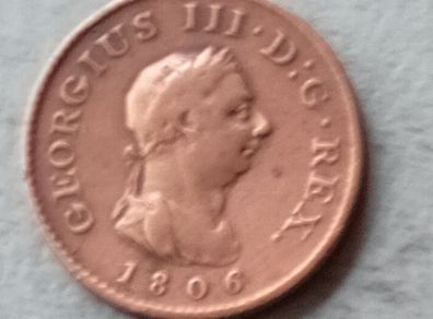 1806 George III Farthing