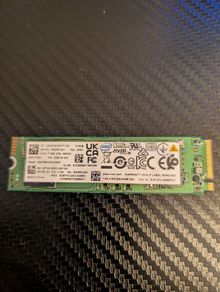 NVMe M2 512GB Intel 670 Series