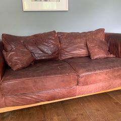 Leather sofa