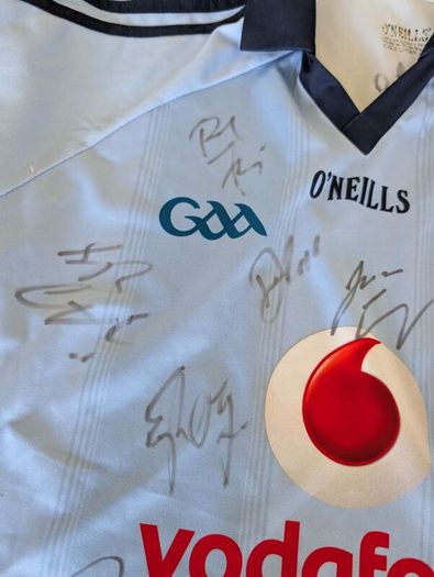 Signed 2010 Dublin gaa jersey