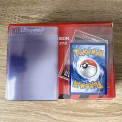 10x Single Ultra Pro Semi-Rigid 1/2" Lip Tall Card Savers Holders Sleeves Grading Submission Pokemon