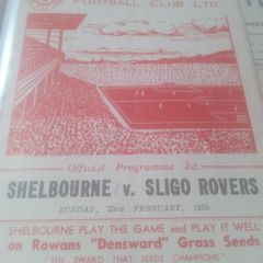 Shels Programmes 1950s