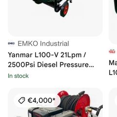 Yanmar  power washer