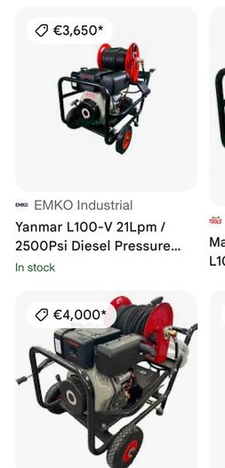 Yanmar  power washer