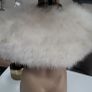 OASIS White Real Turkey Feather Bolero - Free Size - Rrp 60 (New) Image 5