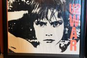 U2- War - Original Promo Poster- Framed