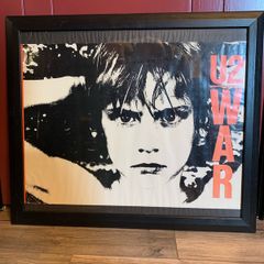 U2- War - Original Promo Poster- Framed