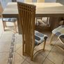 Marble table and 6 Chairs Image 5