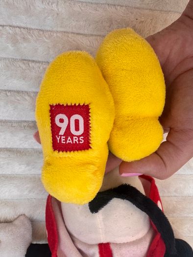 Walt Disney Minnie Mouse 90 Years Soft Plush approx. 36 cm. Used Please see photos