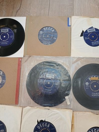 Rolling Stones 7" lot