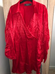 Ladies Red Dress UK20