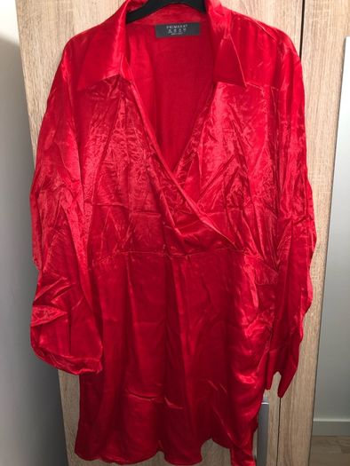 Ladies Red Dress UK20