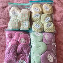 32 balls of mohair wool