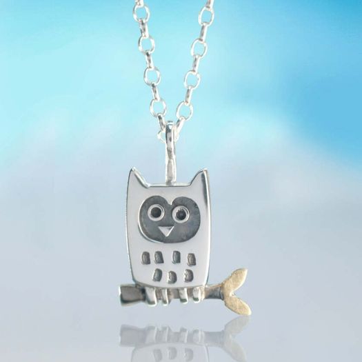 Alan Ardiff Little Owl Pendant