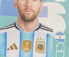 Messi panini sticker