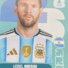 Messi panini sticker