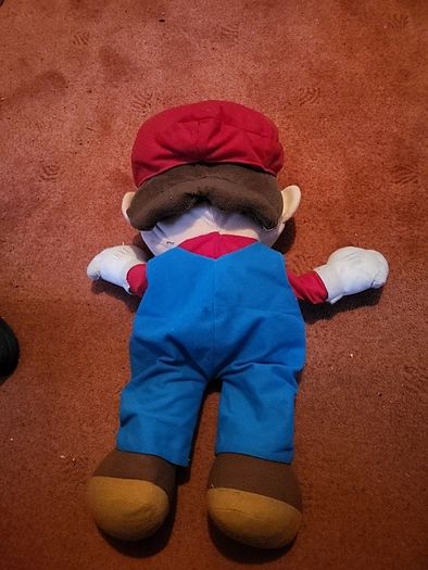 Mario soft toy