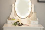 BRAND NEW Nordic Dresser White Makeup Dressing Table with LED Mirror