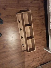 shelf and coat rack