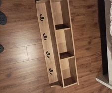 shelf and coat rack