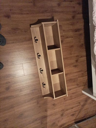 shelf and coat rack
