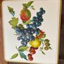 Vintage Pimpernel England Cork Backed Table Mats Fruit Medley 1970s Image 7