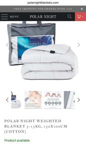 Polar Nights 9kg weighted blanket